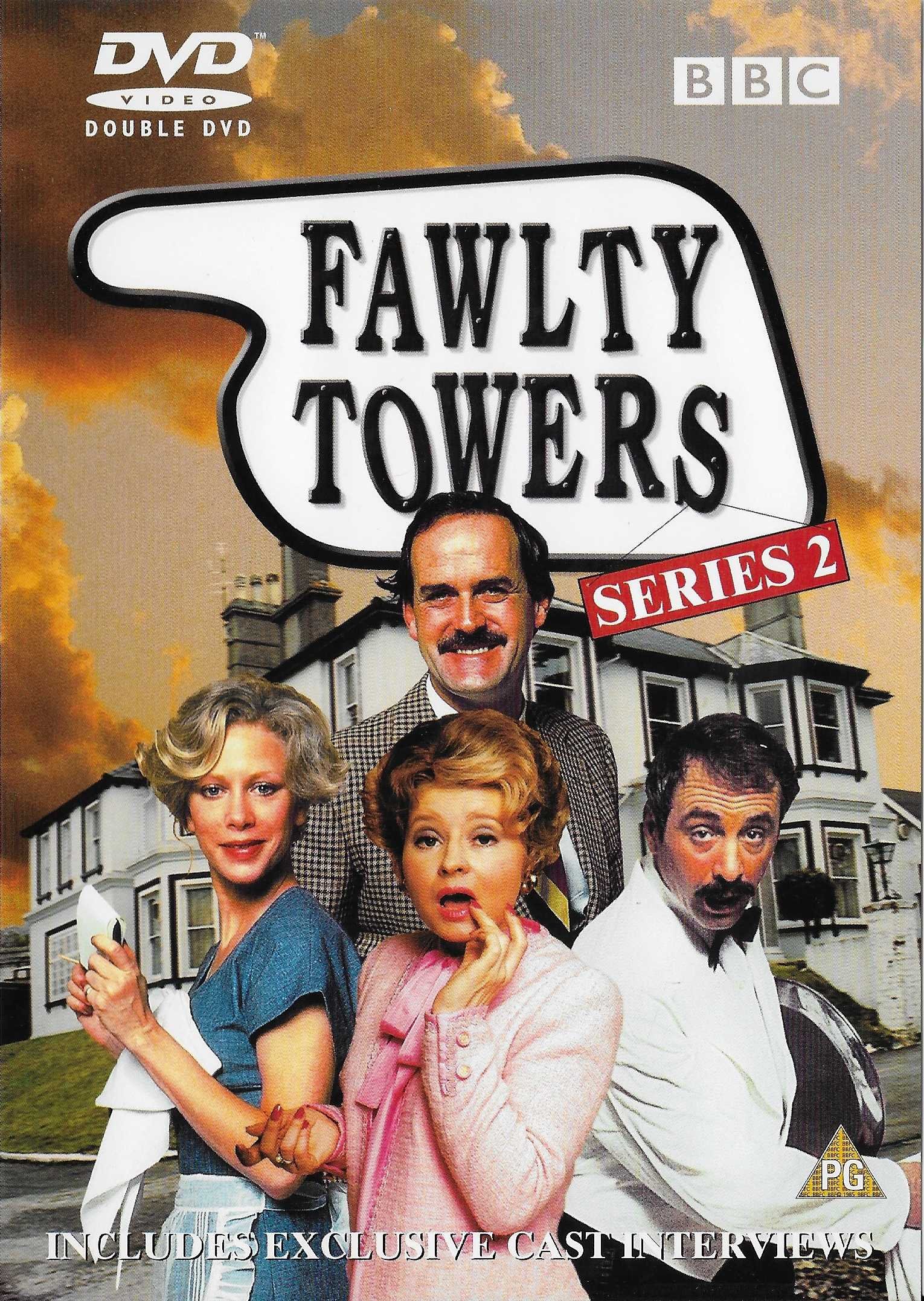 Picture of BBCDVD 1065 Fawlty Towers - Series 2 by artist John Cleese / Connie Booth from the BBC records and Tapes library
